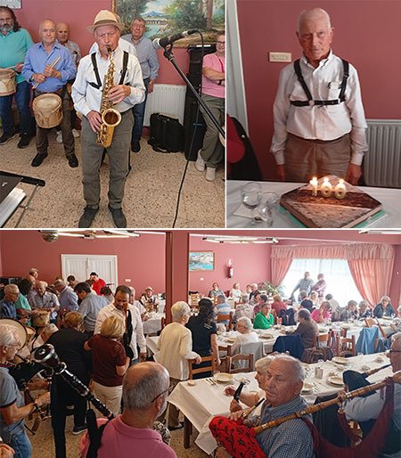 Alumno de la UNED SENIOR CORUÑA cumple 100 años