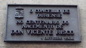 Casas literarias: Vicente Risco