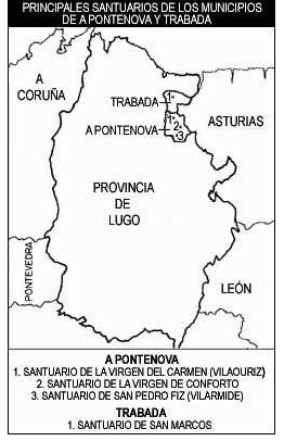 Algunos santuarios de Municipios lucenses regados por el ro Eo (I)