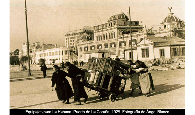 Lino Novás na cidade da Coruña