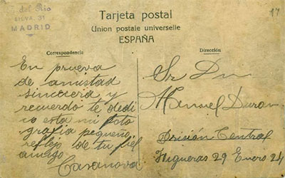 Diagnóstico do perfil de Mamede Casanova a través da escritura e da fotografía