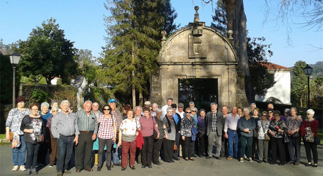 Visita al Pazo de Mariñán