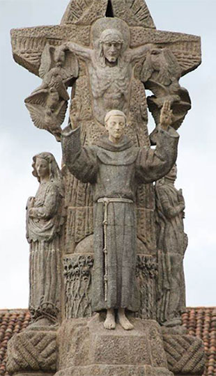 Un roteiro de Asorey por Compostela