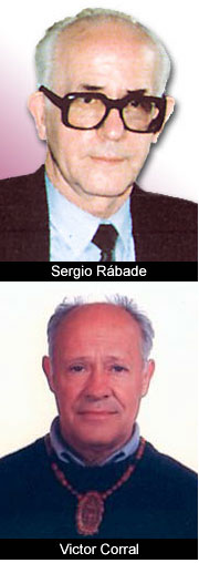 D.Sergio Rábade e D.Victor Corral: Sentimentos persoais