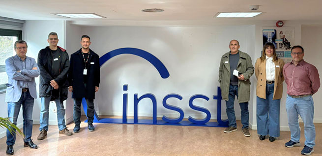 El STR traslada al INSST las prioridades sindicales en salud y seguridad laboral