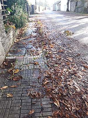 Vecinos de O Cantón, en Otero de Rey, denuncian el abandono del barrio y exigen actuaciones inmediatas al Ayuntamiento