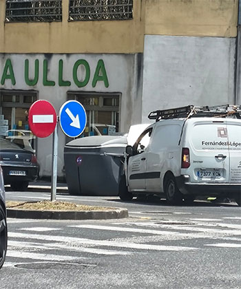UCIN Lugo reclama medidas urxentes para mellorar a seguridade viaria no cruzamento de Rúa Santo Grial e Ángelo Colocci