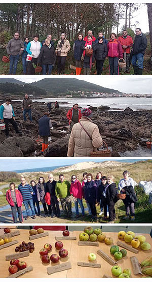 Actividad de las aulas de la UNED Senior de Coruña en Boiro y Porto do Son