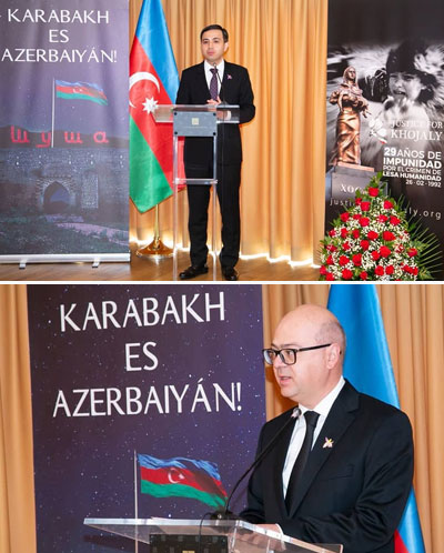 Gran actividad de la embajada de Azerbaiyán a pesar del Covid-19