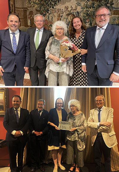 XVIII Premio Otto de Habsburgo entregado a Teresa Freixes en Barcelona