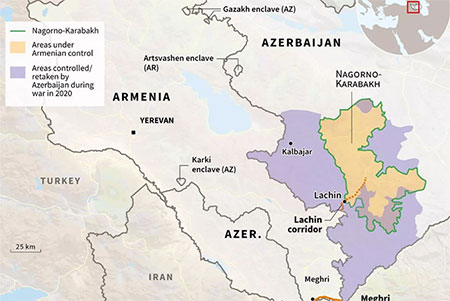 El Cáucaso sur y cómo Rusia no quiere perder su influencia