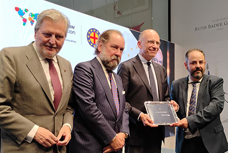 Enrico Letta, galardonado con el XXI Premio Otto de Habsburgo.