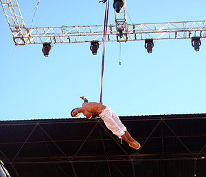 El Circo del Sol en Madrid y Omar Corts estuvo en el estreno