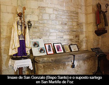 San Gonzalo (O Bispo Santo e o seu misterio)