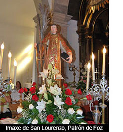 Santiago Apóstolo por San Lourenzo