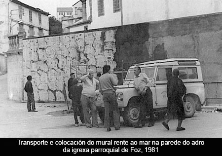 Mural rente ao mar